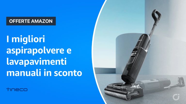 Prime Day 2025: Tineco sconta lavapavimenti e aspirapolvere smart già da ora