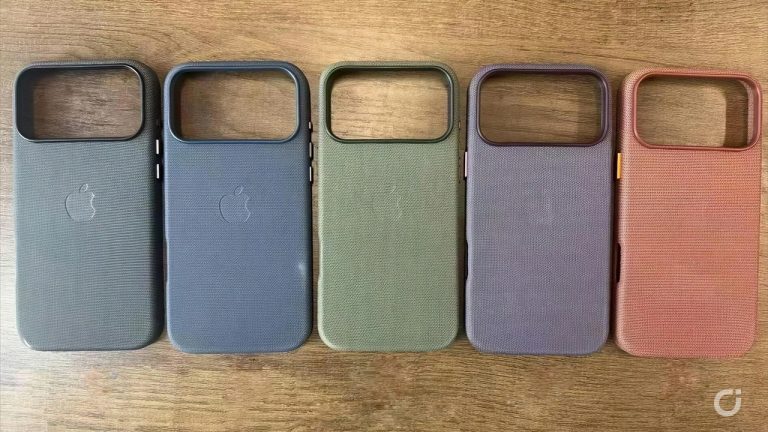 Svelati colori e texture delle nuove cover TechWoven per iPhone 17