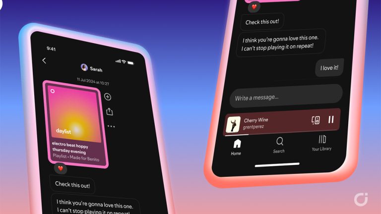 Spotify introduce i messaggi diretti, si potranno condividere brani e podcast senza uscire dall’app