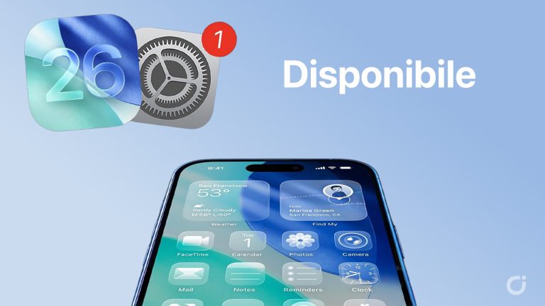 iOS 26 è ora disponibile in versione finale per tutti: si entra nell’era del Liquid Glass! [DOWNLOAD]