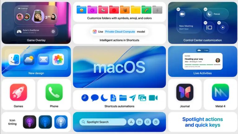 macOS 26 Tahoe è finalmente disponibile per tutti: ecco tutte le novità